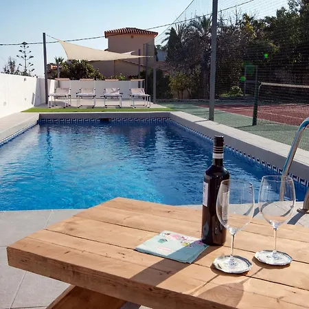 Sara 6 - Chill-out, Private Pool, Private Tennis Court- By Villamar ヴィラ ベニッサ