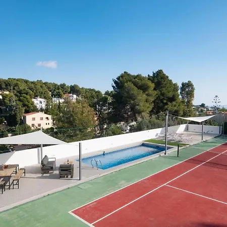 Villa Sara 6 - Chill-out, Private Pool, Private Tennis Court- By Villamar Benissa