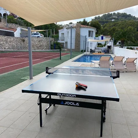 Villa Sara 6 - Chill-out, Private Pool, Private Tennis Court- By Villamar Benissa